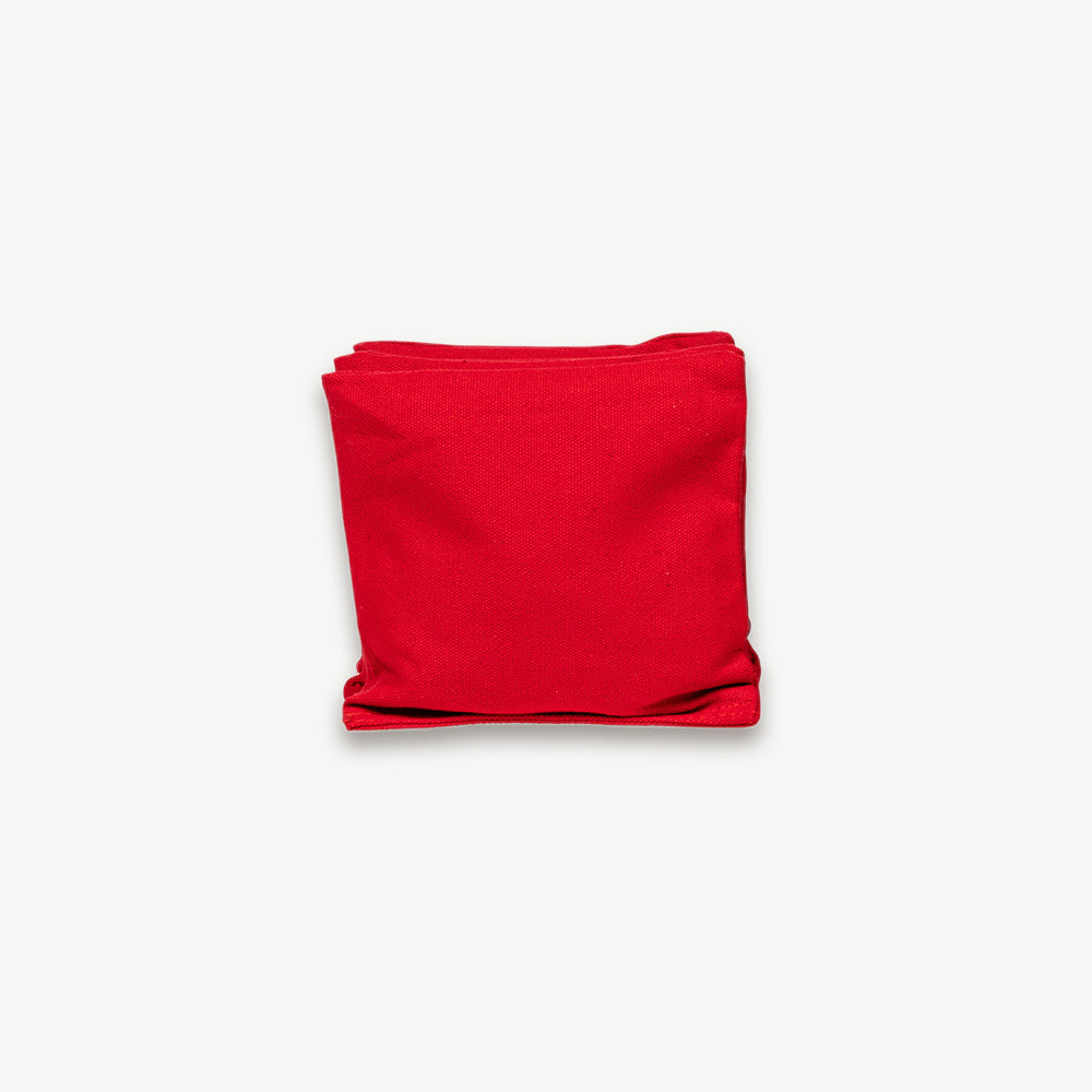 Dr Sport - Set of 4 x Rote Cornhole Bean Bags - 15x15 cm - 400g - Offiziell