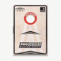 Profi Cornhole Pro Series - 120 x 60cm Set mit 8 Bean Bags und Tragetasche - Red Zone - Superspiel