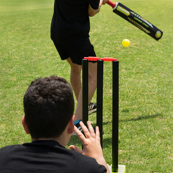 Cricket Ram Sets - Strapazierfähiges leichtes Kwik Cricket Style Set für Training, Cricket Matches, Garten, Strand oder Park