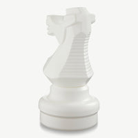 Einzelne Schachfiguren XXL Schachset - Bis zu 64 cm - 2 Teilig