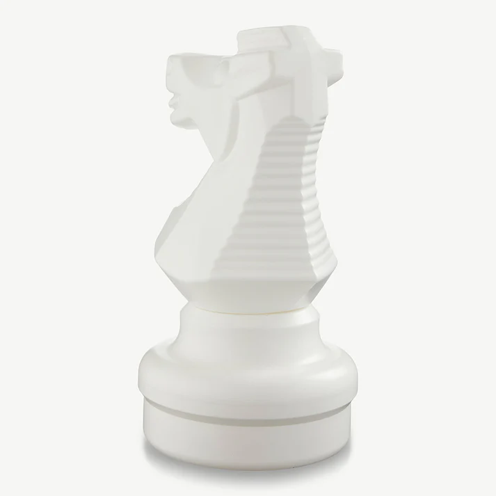 XXXL Großschach-Set - Gartenschach bis 124 cm -4-teilig - UV-geschützt - Schachspiel Outdoor