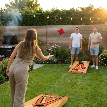 Die Geschichte von Cornhole: vom Ackerland in den Garten