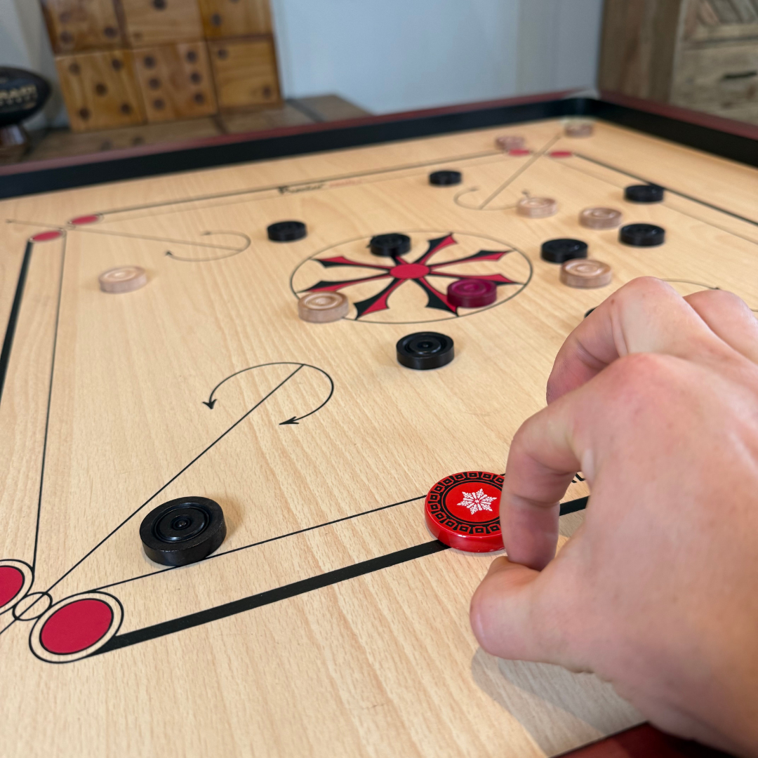 Precise Carrom - Original 6 kg.- 9mm Profi - Nr.1 Carrom Manufacturer