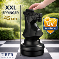 Einzelne Schachfiguren XXL Schachset - Bis zu 64 cm - 2 Teilig