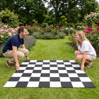 Garten-Schachmatte - Kunststoff 140x140 cm