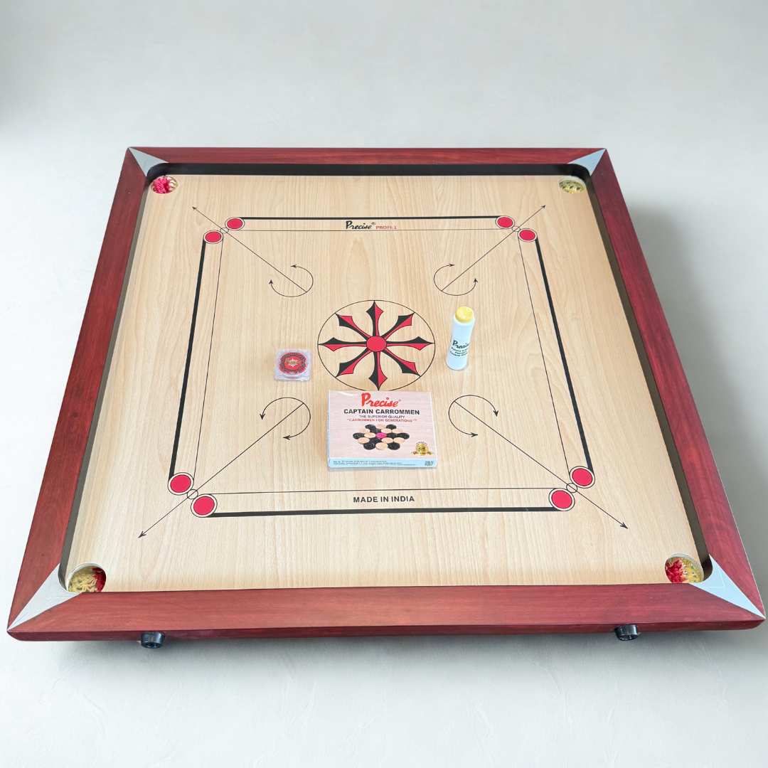Precise Carrom - Original 6 kg.- 9mm Profi - Nr.1 Carrom Manufacturer