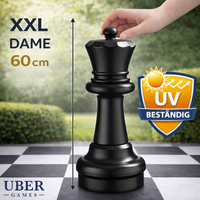 Einzelne Schachfiguren XXL Schachset - Bis zu 64 cm - 2 Teilig