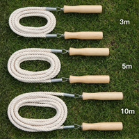 Springseil - 3, 5 und 10 Meter - Mit Holzgriffen