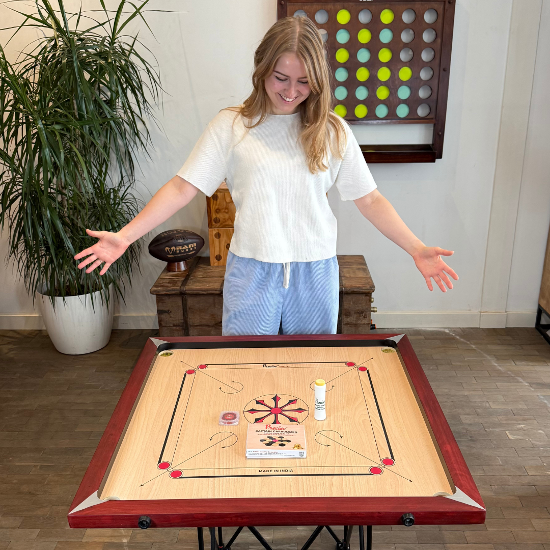 Precise Carrom - Original 6 kg.- 9mm Profi - Nr.1 Carrom Manufacturer