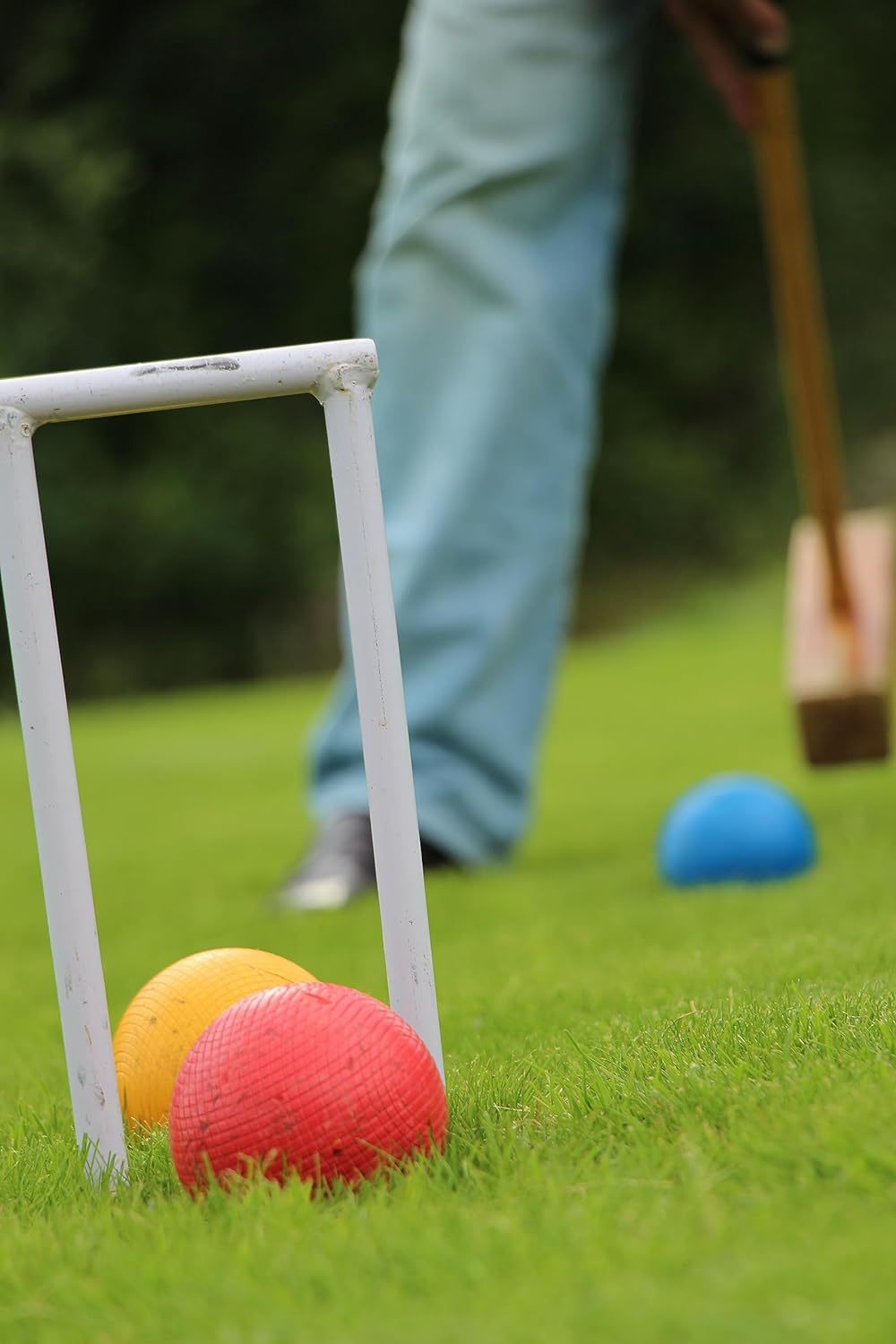 Championship Croquet Set - 6 Player - Crockett Spiel Komplett - Absolutes Top