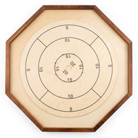 Crokinole - Original 69x69cm - mit Tasche - Kanadisches Strategiespiel - Komplett