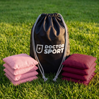 DOCTOR Sport Cornhole Bean Bags 8er Set – Lila/Rosa (Farbe Wählbar)