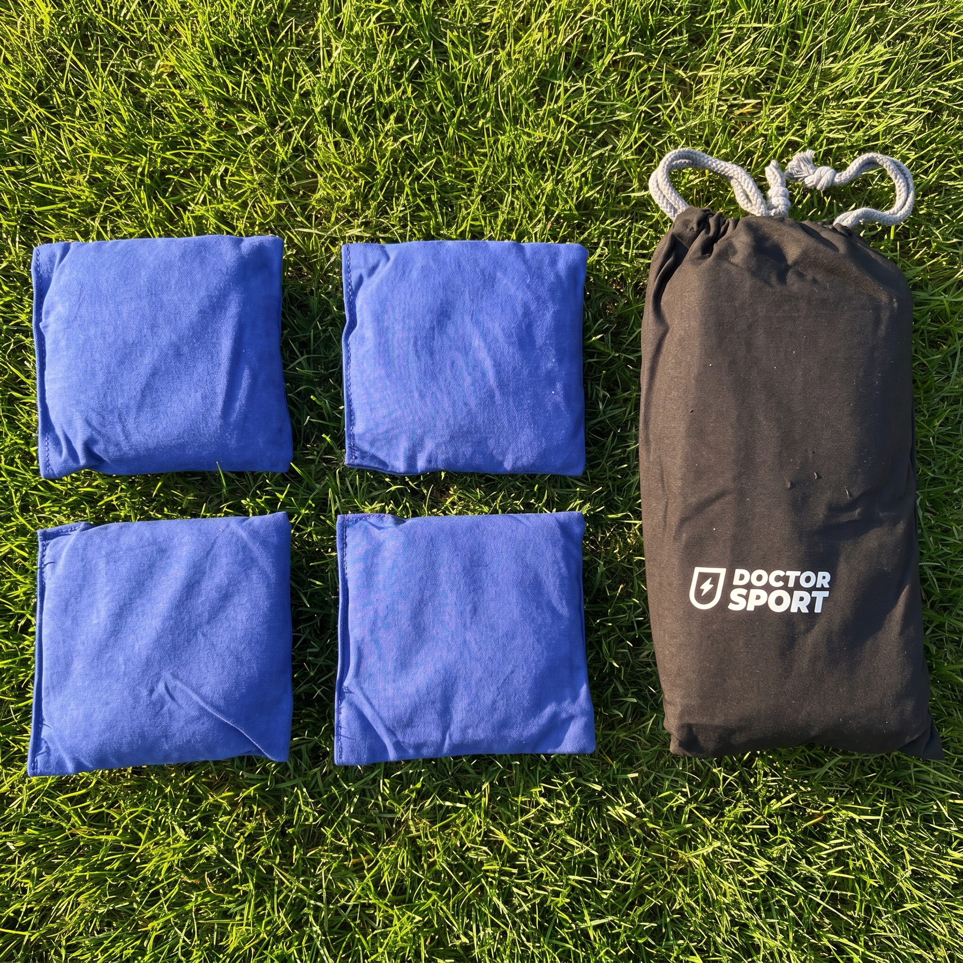 Cornhole Bean Bags Blau