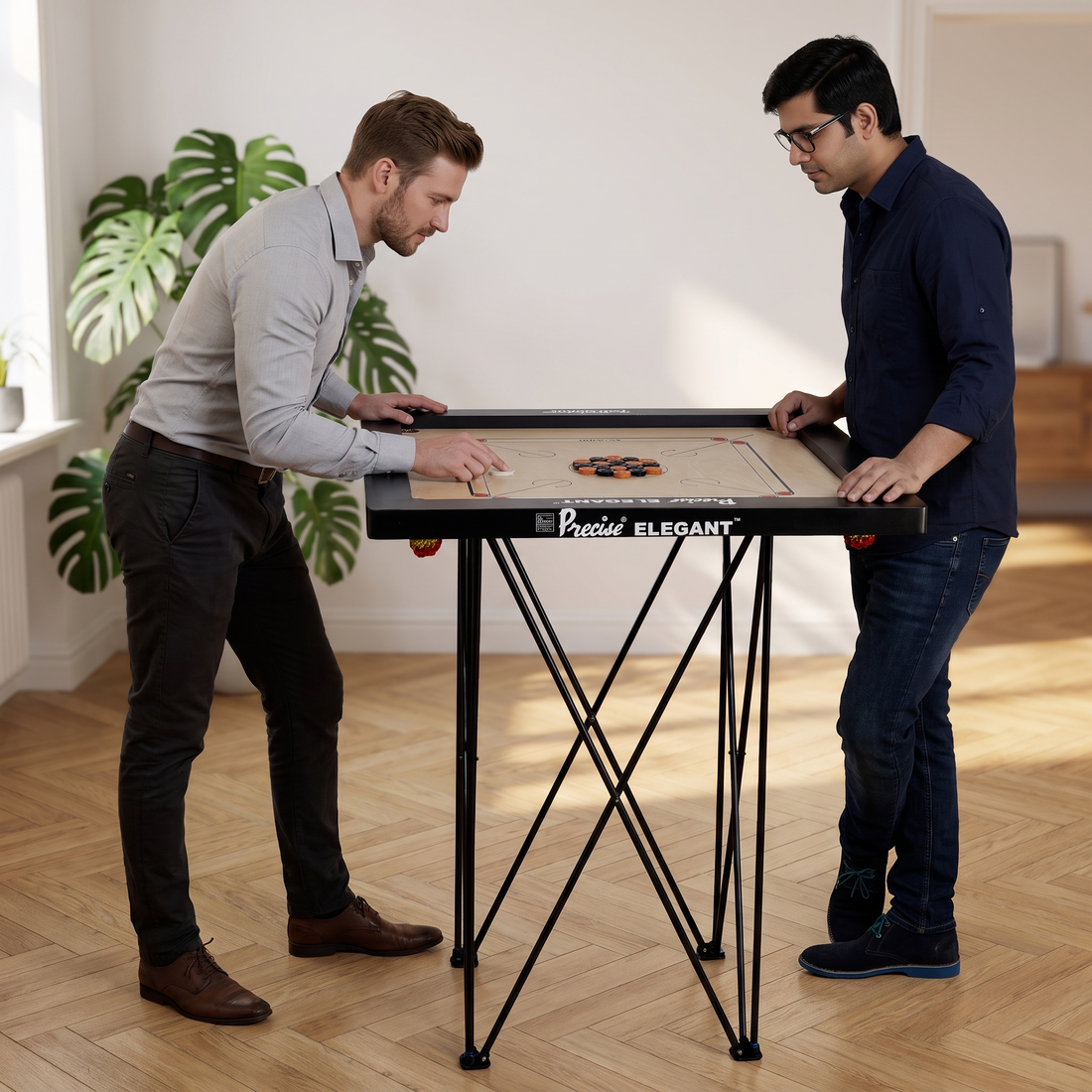 Hoher Carrom Tisch 1 Meter hoch - klappbar - Top Marke Precise