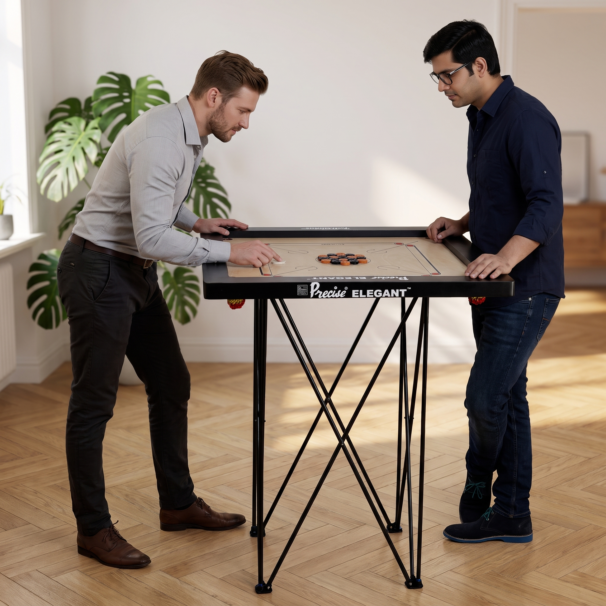 Hoher Carrom Tisch 1 Meter hoch - klappbar - Top Marke Precise