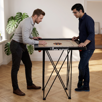 Hoher Carrom Tisch 1 Meter hoch - klappbar - Top Marke Precise
