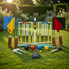 Championship Croquet Set 4 Spieler