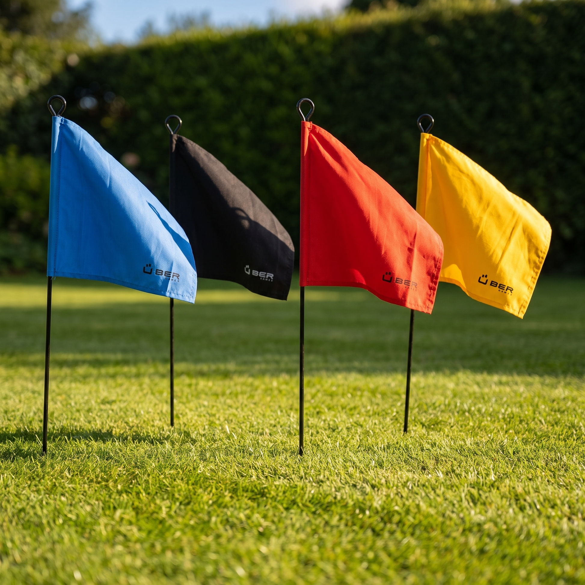 Croquet Flaggen - Crockett spiel Zubehör - Ecke - Metall