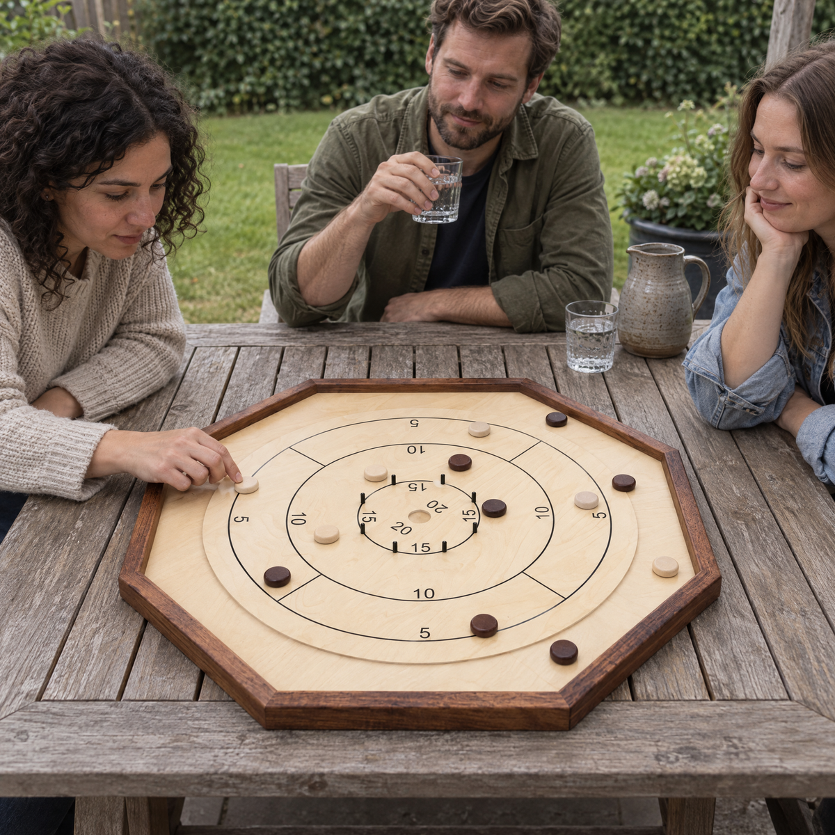 Crokinole 69x69cm