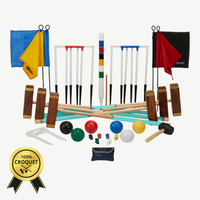 Championship Croquet Set - 6 Player - Crockett Spiel Komplett - Absolutes Top