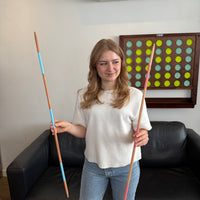 XL Giga Mikado - 90 cm Pick Up Sticks - FSC-Kiefernholz - In Luxustasche