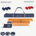 Soft Leitergolf Set Marineblau/Rot