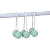 Ladder Golf Bolas – Set of 6 SOFT Bolas (2x3) 2 Spieler - Grün & Blau - Leitergolf Bälle