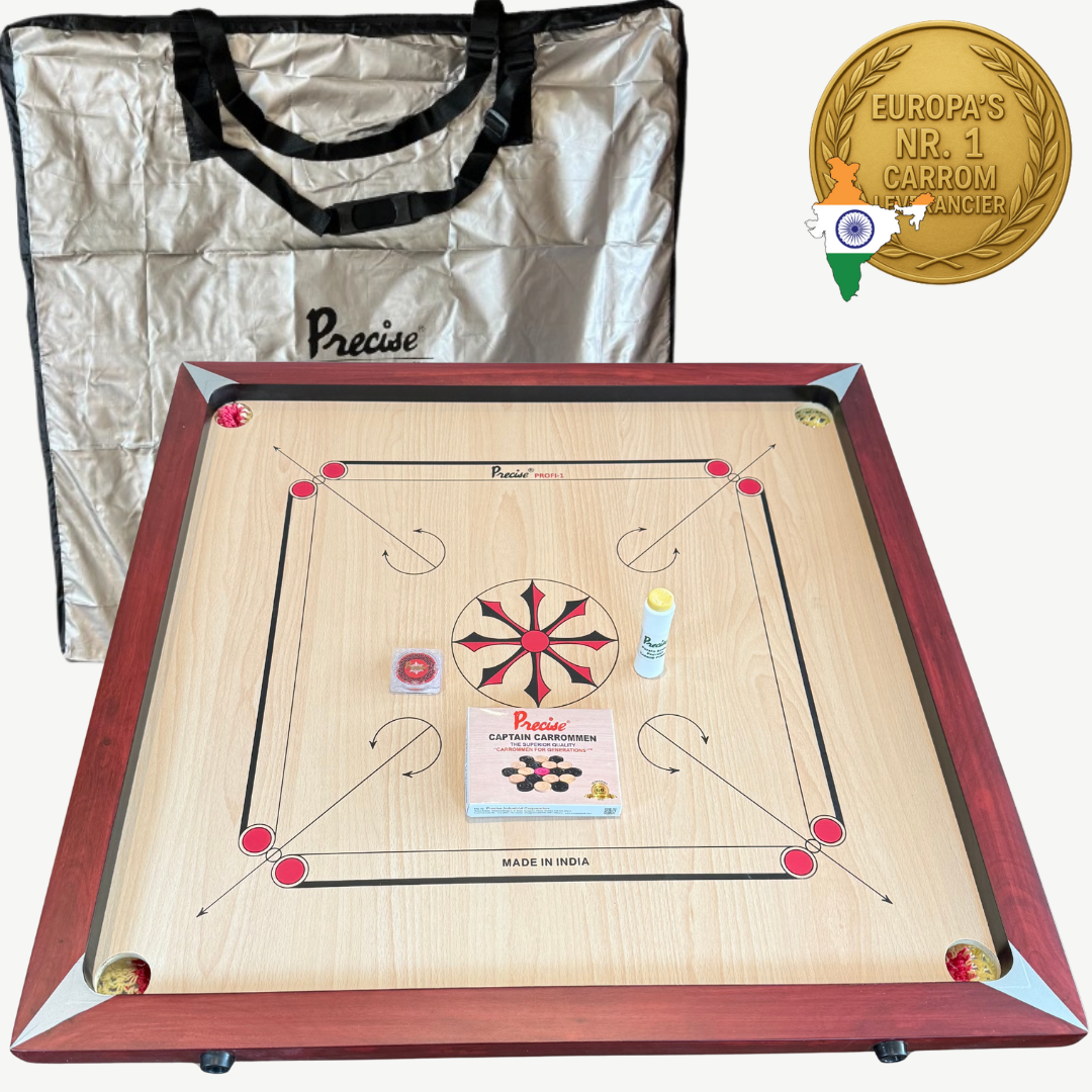 Precise Carrom - Original 6 kg.- 9mm Profi - Nr.1 Carrom Manufacturer