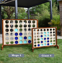 Mega 4 Gewinnt - ECO Eschenholz - 115x82 cm - Made in Indien - Design in England - 4 in einer Reihe