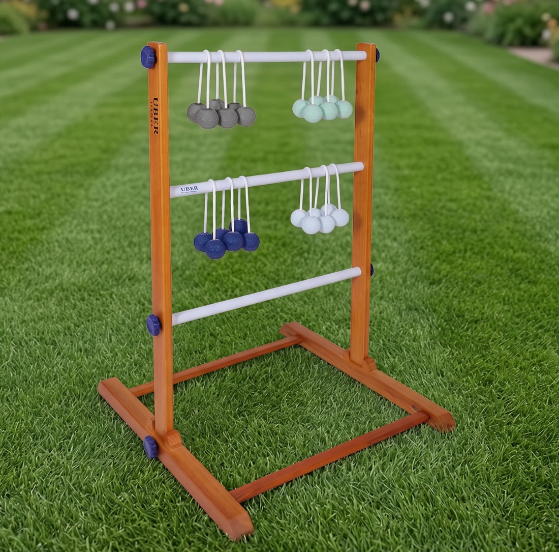 4-Personen Leitergolf Set – Profi mit Soft Golfbällen Luxus