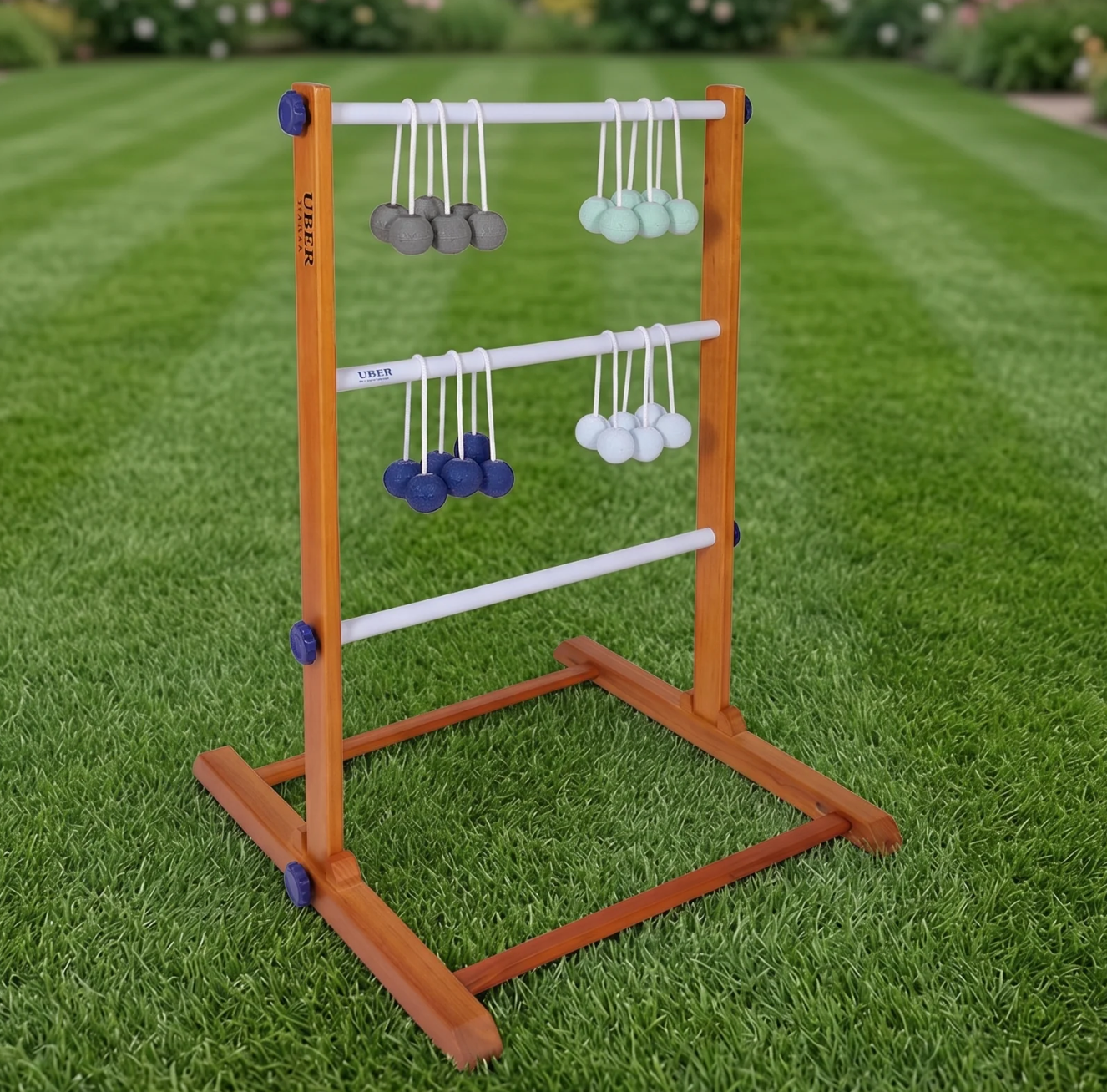 4-Personen Leitergolf Set – Profi mit Soft Golfbällen Luxus