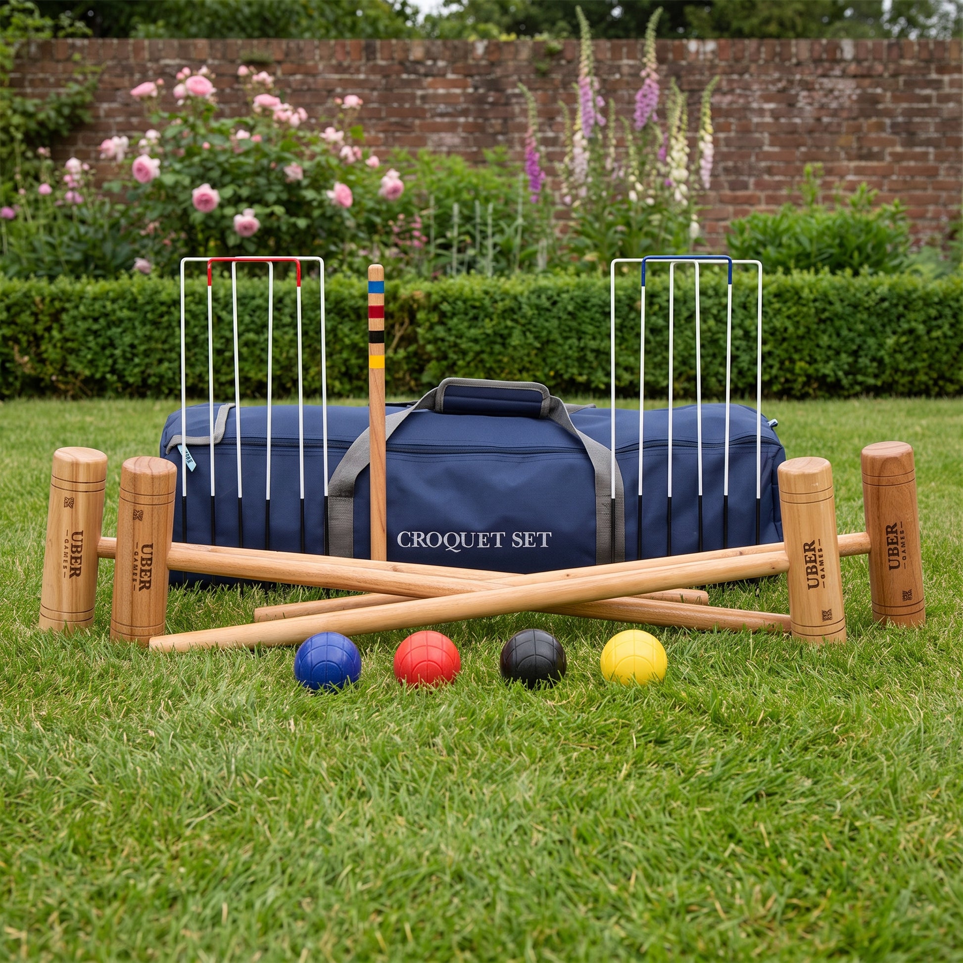 Classic Krocket-Set - 4 Personen
