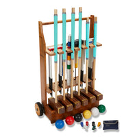 Championship Croquet Set - 6 Player - Crockett Spiel Komplett - Absolutes Top