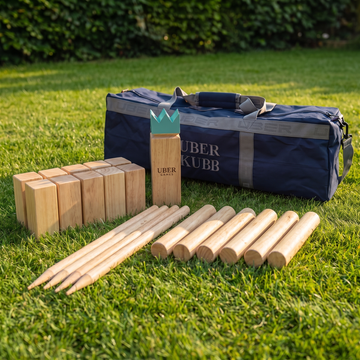 Uber Kubb Set – Unlackiert - Foto 1