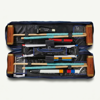 Championship Croquet Set - 4 Spieler - England Original Krocket Spiel - Crockett made in Indien