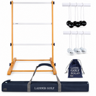 Profi Leitergolf Set Schwarz/Weiß