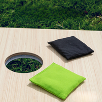 DOCTOR Sport Cornhole Bean Bags 8er Set (4+4) – 15x15 cm – 400 g – All-Weather – Tasche