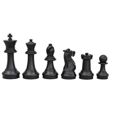 XXL Großschach-Set - Gartenschach bis 41 cm - 1-teilig - UV-geschützt - Schachspiel XXL