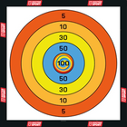 XXL Darts Wurfspiel - 2x2 / 4x4 Meter