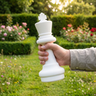 Einzelne Gartenschachfiguren - bis 30 cm
