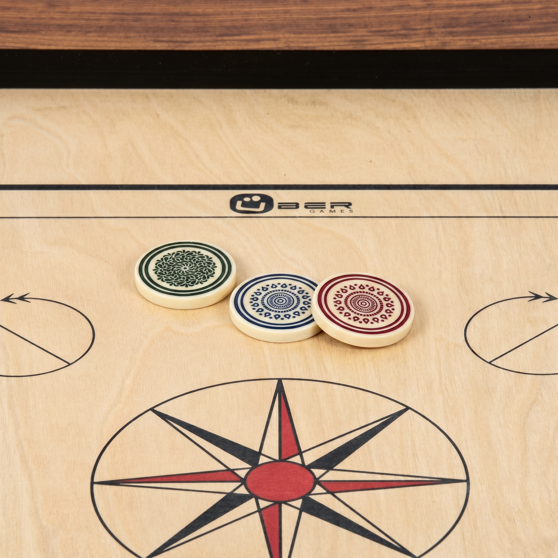 Precise Carrom Striker - 15 gramm - Pool Ball Qualität - In Beutel