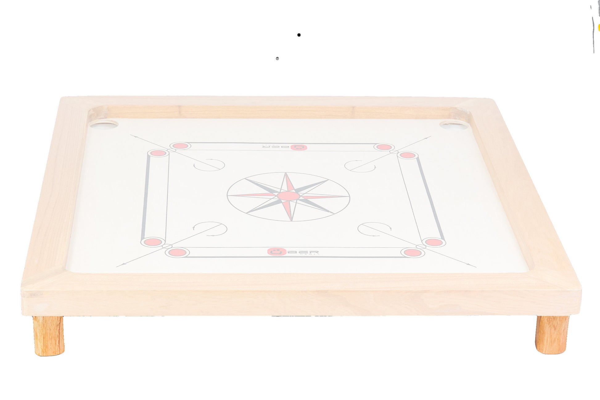 Carrom Brett Holzbeine - 4 Stück - 5 x 3 cm - um Ihr Brett zu erhöhen - Stabilisierungsbeine