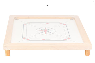 Carrom Brett Holzbeine - 4 Stück - 5 x 3 cm - um Ihr Brett zu erhöhen - Stabilisierungsbeine