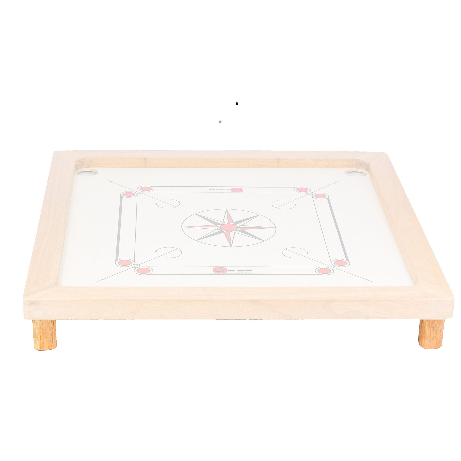 Carrom Brett Holzbeine - 4 Stück - 5 x 3 cm - um Ihr Brett zu erhöhen - Stabilisierungsbeine