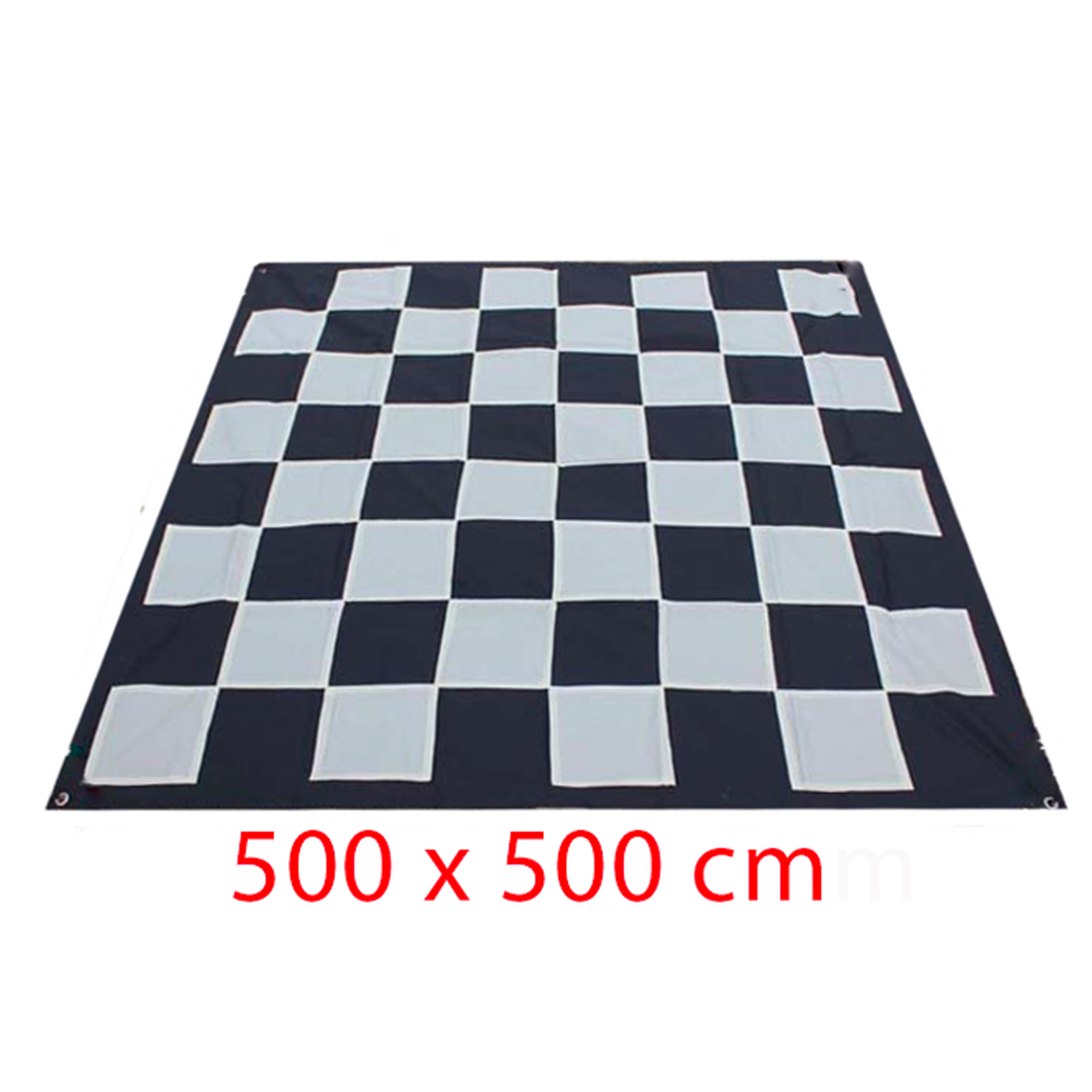 XXL Nylon Spielmatte 500x500cm - Inklusive Heringe und Aufbewahrungstasche