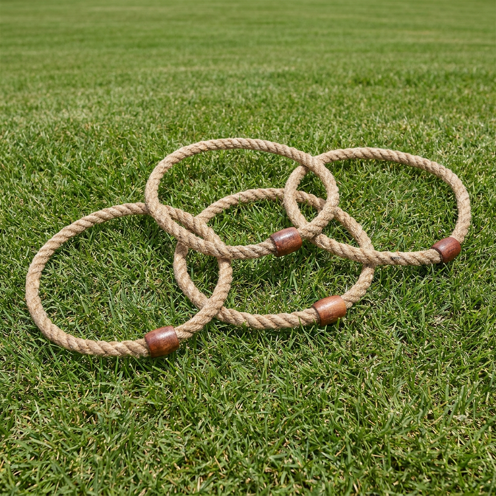 Mega Ring Wurfringe - 4 Stück - Quoits