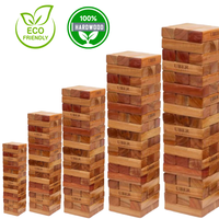 100% Hartholz Mega Stapelturm – 120 bis 260 cm – Nachhaltig & Robust