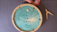 Video des Carrooka Pool 8 Blue Drehbretts in Aktion