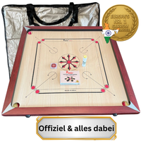 Precise Carrom - Original 6 kg.- 9mm Profi - Nr.1 Carrom Manufacturer