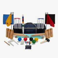 Executive Croquet Set - 6 Spieler - England Original Krocket-Spiel - Komplett - in Indien hergestellt